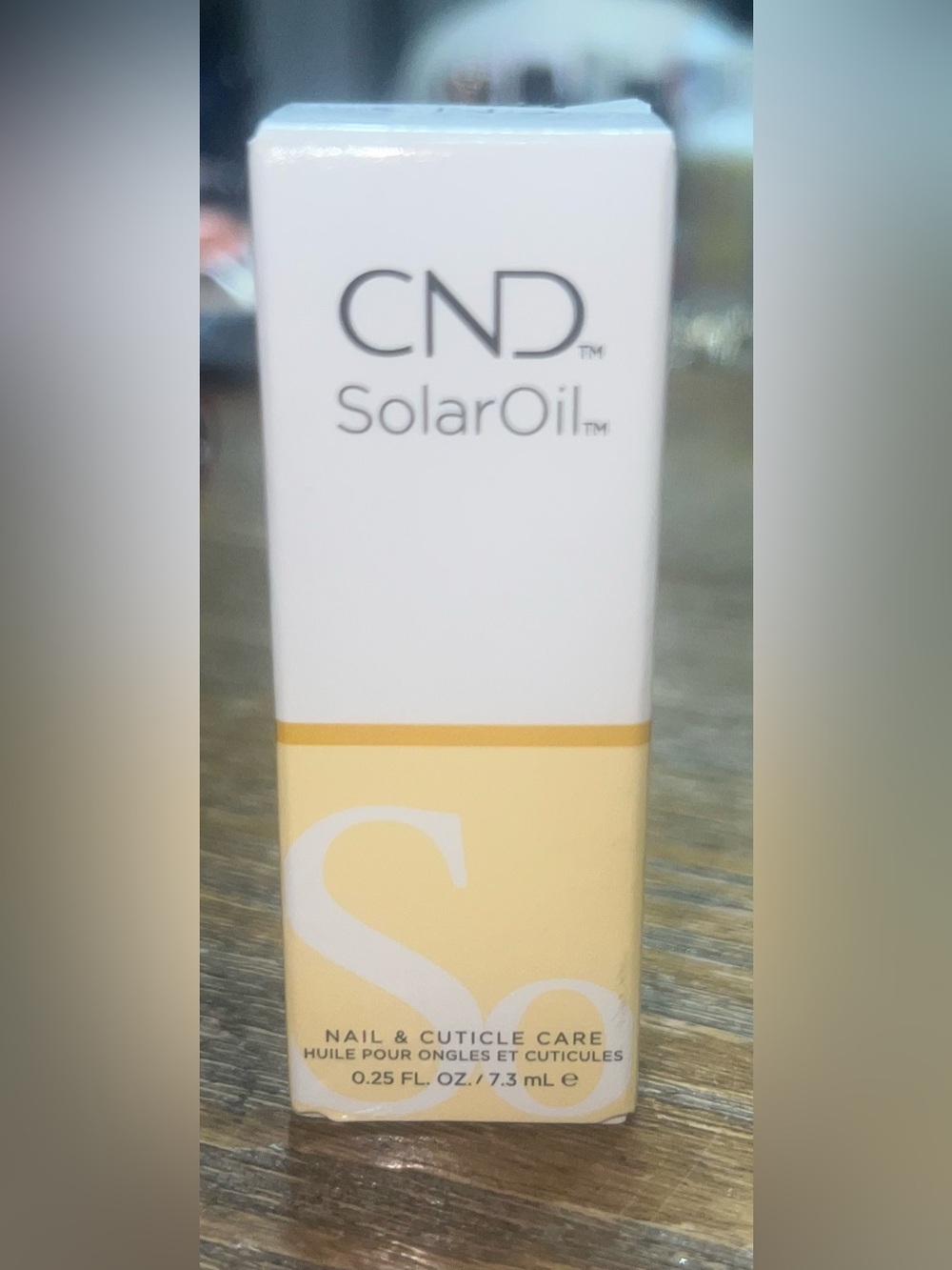 CND SolarOil Nourishing Nail & Cuticle Oil - 0.25 fl. Oz. - NIB